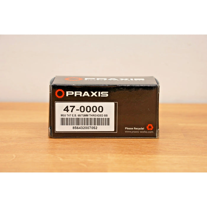 Praxis Works M30 T47 Threaded Bottom Bracket 47-0000- 68/73mm - NEW
