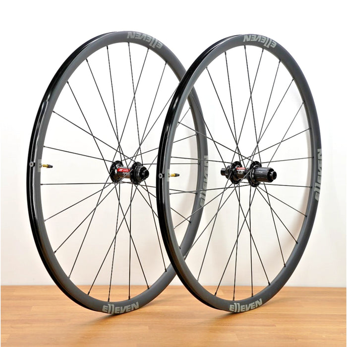 e11even Alloy Disc Gravel Wheelset - DT370 Hubs - 700c - HG - NEW