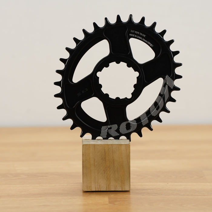 Rotor Q Ring - Direct Mount SRAM - 0mm offset - 32t - Black - NEW