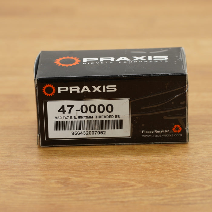 Praxis Works M30 T47 Threaded Bottom Bracket 47-0000- 68/73mm - NEW