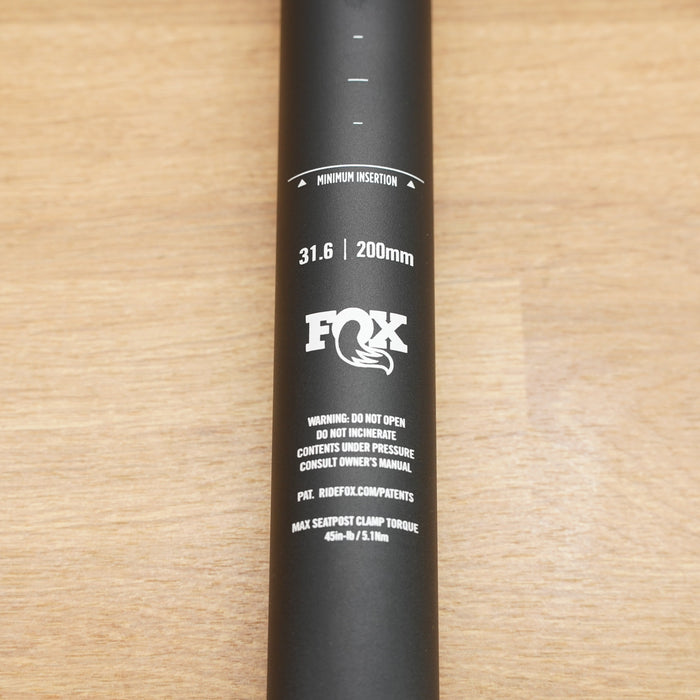 Fox Transfer NEO - 31.6 - 200mm - NEW OEM