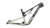 Bicycle frame with 'Rocky Mountain' branding on a white background